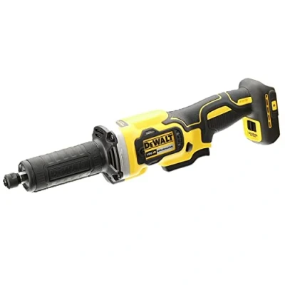 Image de DEWALT Meuleuse Droite Brushless XR 18V DCG426N XJ sans Fil avec Lampe LED, Vendue Batterie, ni Chargeur 3 Vitesses (0 5000/17500/25000 tr/min) Disques 38mm M15