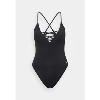Image de Nike Performance Crossback ONE Piece Maillot de bain, Femme, Taille: Small, Black