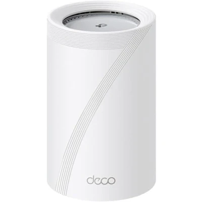 Image de TP Link WiFi 7 Deco BE65 Pro Router Mesh WiFi, BE 9300Mbps Tri Band, canaux 320 MHz, 2 Ports 5 Gbps, Port 2,5 Alexa, HomeShield, MLO, Fonctionne avec n&#039;importe Quel FAI et Modem, 4 antennes