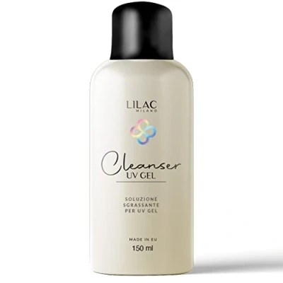Image de Lilac nettoyant pour vernis à ongles, dégraissant le traitement pré et post, dégraisser, multi usages geniser les ongles enlever résidus. Made in Italy