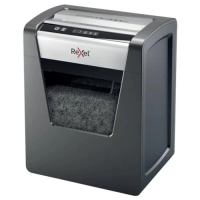 Image de Rexel Momentum M510 Destructeur Coupe Micro, Jusqu&#039;à 11 10 feuilles (70 80 g/m²), Corbeille 23L, Noir, 2104575EU