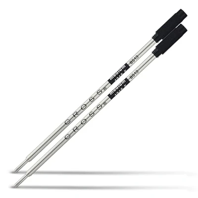 Image de Cross 8513 2 Recharge pour stylo à bille Noir moyenne