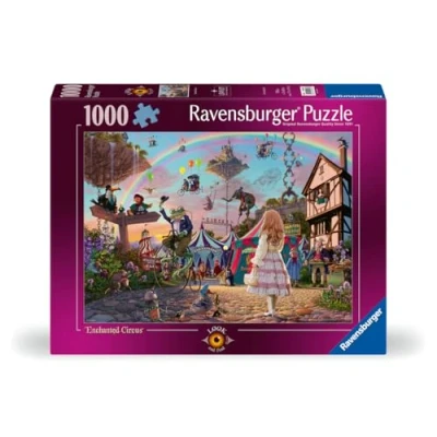Image de Ravensburger Enchanted Circus Look &amp; Find Puzzle n2 de Cirque enchanté 1000 pièces pour Adultes et Enfants à partir 12 Ans Images cachées, 12000285, Multicolore, Taille Unique