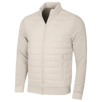 Image de Calvin Klein Mens Hybrid Couturne Jacket Col d&#039;entonnoir Parchemin M