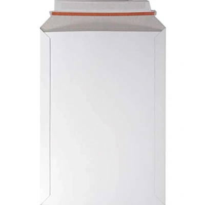Image de Netuno 100 enveloppes d&#039;expédition blanches SRA3 en carton compact 320x455 mm 450g rabat droit pochettes pour correspondence documents brochures photos images calendriers muraux