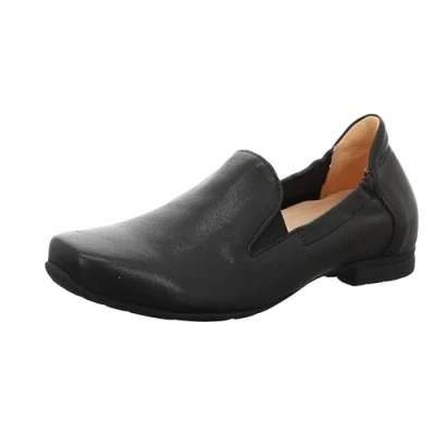 Image de Think! Femme Semelle Amovible Durable Gaudi Ballerines, Noir 0010, 38 EU