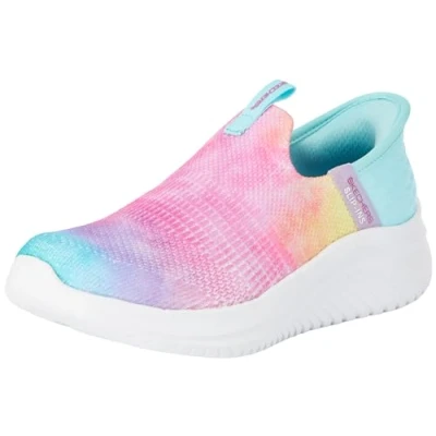 Image de Skechers Ultra FLEX 3.0 Mocassins multicoloured pour enfants, Taille: 32, Multi coloured Textile