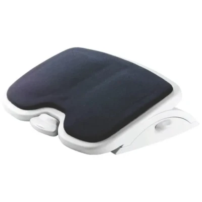 Image de Kensington, Repose pieds SoleMate Confort, avec système d&#039;ajustement SmartFit, cadre gris et support noir