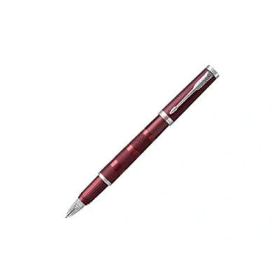 Image de Parker 1972232 Ingenuity 5TH Deluxe Stylo plume pointe moyenne avec recharge d&#039;encre Noir/Rouge Intense