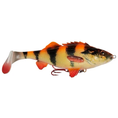 Image de Savage Gear 4D Perch Shad 17.5cm 75g SS 03 Albino Leurre souples