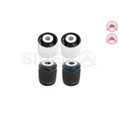 Image de SIDEM 827704 KIT Silent Bloc De Triangle Essieu arrière supérieur Support métal caoutchouc barre oscillant transversal JAGUAR: S Type, XJ Berline