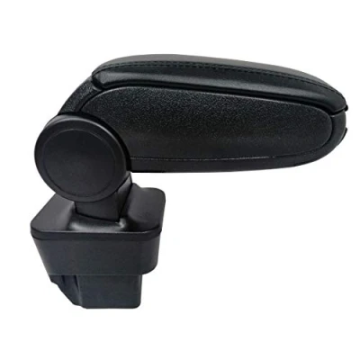 Image de JJ Accoudoir Central avec Compartiment de Rangement Rembourré en Similicuir Noir Compatible Opel Astra H (2004 2010) GTC (2005 TwinTop (2007