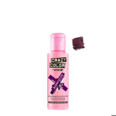 Image de Renbow Crazy Colour Aubergine Crème Semi Permanent 100 ml
