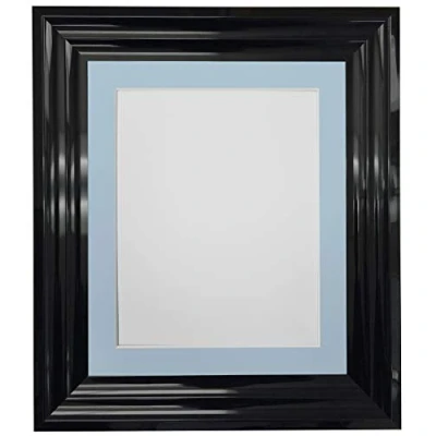 Image de FRAMES BY POST Cadre Photo Passe Partout Bleu A3 Format A4