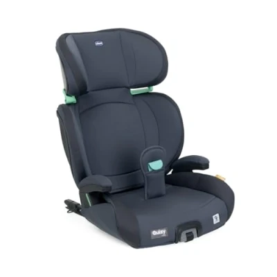Image de Chicco, Quizy i Size, siège auto pour enfant 3 12 ans (100 150 cm), facile à installer avec le système Isofix, confortable, inclinable, réglable en hauteur, accoudoirs rembourrés , India Ink
