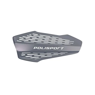 Image de POLISPORT 8308700008 Protège mains MX FORCE 1 point de fixation Style en plastique avec kit montage inclus compatible tous les modèles motocross/enduro couleur nardo gris