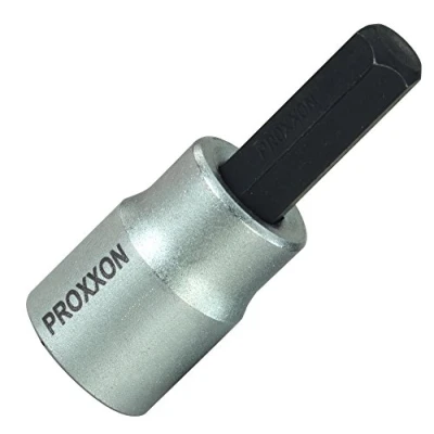 Image de PROXXON 2223579 Douille 3/8&quot;+ Point allen 7 mm Argent/Vert