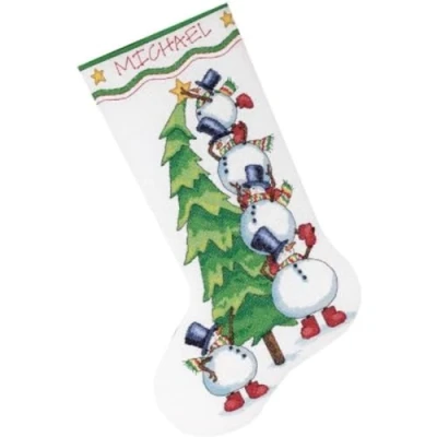 Image de DIMENSIONS Kit de Broderie au Point Croix Couper Les Arbres