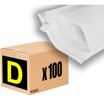 Image de 100x Enveloppes à Bulles d&#039;air Pochettes Bulle, taille D D4 D/4 int. 180 x 265 mm mm, Enveloppe Matelassées d’Expédition Pochette Protection d’Envoi