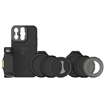 Image de PolarPro LiteChaser iPhone 13 Pro Max Kit du réalisateur étui filtres poignée Compatible MagSafe Photographie/vidéographie sur téléphone Portable profilé