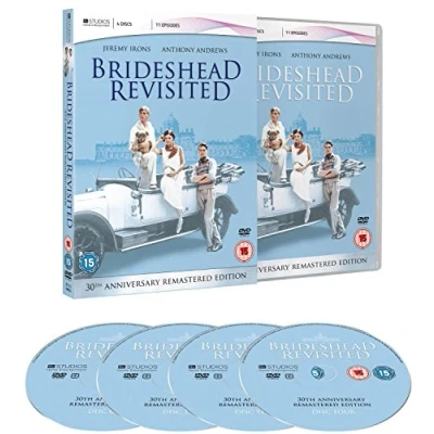 Image de Brideshead Revisited Complete ITV TV Drama Series (4 Discs) Remastered All 11 Episodes DVD Box Set Collection...