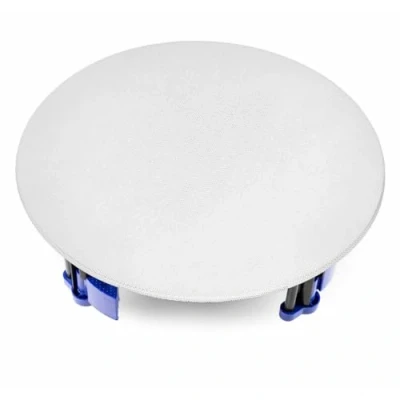 Image de Power Dynamics NCSS5 Enceinte de Plafond 5,25&quot; 20 Watts Blanc, 8 Ohms, Grille Métallique, Haut Parleur avec Système Fixation Rapide, Idéal pour Installation Public Address