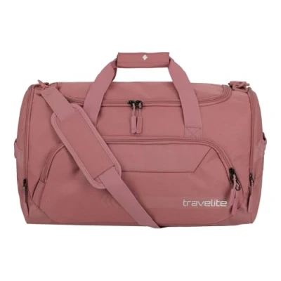 Image de travelite Grand Sac de Voyage Taille M, série Bagages Kick Off : Pratique pour Les Vacances et Le Sport, 50 cm, 45 litres, Rose