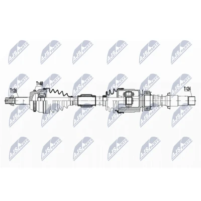 Image de Essieu moteur NTY NPW TY 173