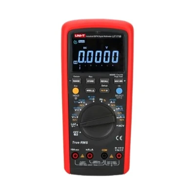 Image de Uni T Multimètre numérique industriel True RMS, rouge/gris, 1