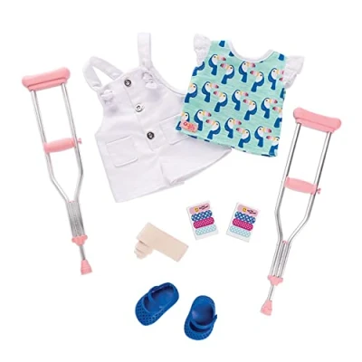 Image de Our Generation BD30287Z Tenue deluxe ensemble béquilles