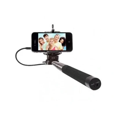 Image de Perche à selfies THUMBSUP Click Stick Noir 100 cm pour Téléphone portable Trépied 3 kg