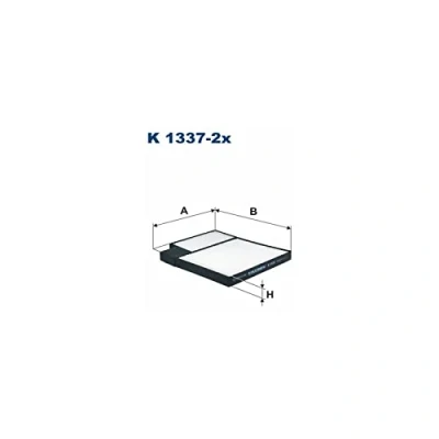 Image de FILTRON K 1337 2x Filtre d&#039;habitacle à particules 183 219 20 KIA: cee‘d I 5 portes, II Break, HYUNDAI: i30 3/5 portes
