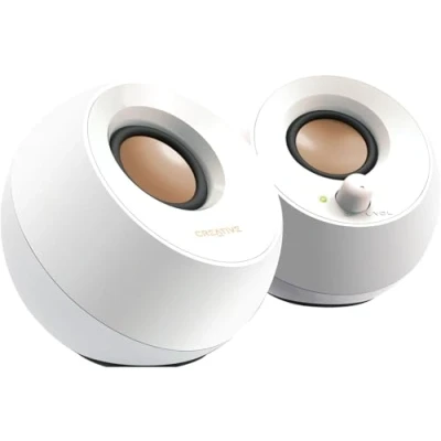Image de Creative Labs Pebble haut parleur Blanc Avec fil 4,4 W Neuf