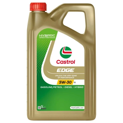 Image de Castrol EDGE LL 5W 30 5I Huile moteur 15F7E7 VOLKSWAGEN: Touran I, Passat B6 Berline, B7 BMW: 3 1 Coupe, 5 AUDI: Q5