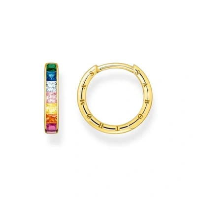 Image de Thomas SABO Boucles d&#039;oreilles goldcoloured, Femme, Taille: One Size, Gold coloured