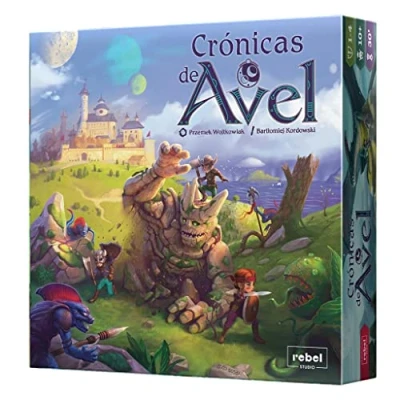 Image de Rebel Chroniques de Avel Jeu société en espagnol, 1 à 4 joueurs partir 8 ans