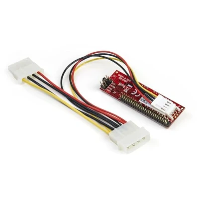 Image de StarTech.com Adaptateur IDE 40 pin PATA vers SATA pour disque dur / SSD 2.5&quot; ou 3.5&quot; et graveur optique 5.25&quot; (IDE2SAT2)
