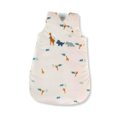 Image de NOUKIES Noukie&#039;s Gigoteuse Hiver 0 6 Mois (70 cm) TOG 2 à 3,5 Fermeture Zippée Polyester/Coton Beige Tiga, Stegi &amp;Ops