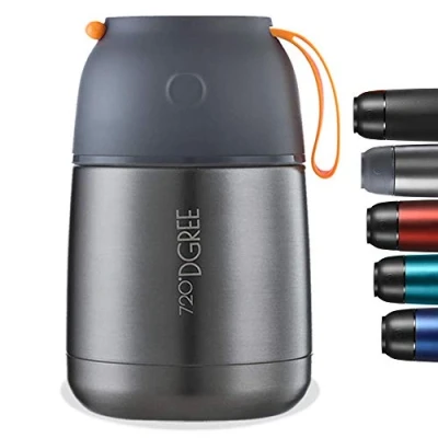 Image de 720DGREE KAAVE Conteneur Thermique pour Aliments wunderJar 730ml Container Isotherme en Acier Inoxydable Alimentaire Chaud ou Froid Contenant Thermo Boite, Recipient INOX sans BPA