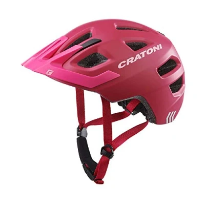 Image de Cratoni Casque de vélo Unisex Adult, Rose, 51 56