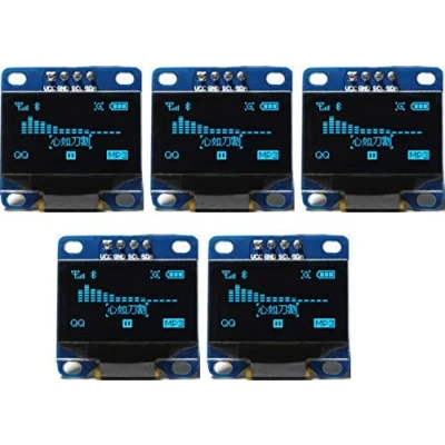 Image de TECNOIOT 5pcs OLED 128X64 Display LCD LED Module I2C IIC SPI Serial