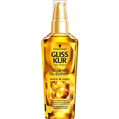 Image de SCHWARZKOPF GLISS KUR Ultimate Repair Elixir d&#039;huile quotidienne 75 ml