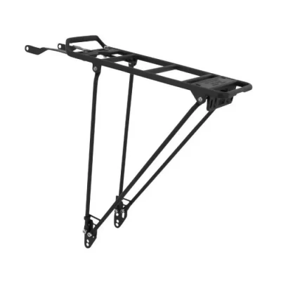 Image de Porte bagages vélo arrière Pletscher Werso 27 kgs noir 26&quot;/28&quot;/700 C tringles alu compatibles système Mik