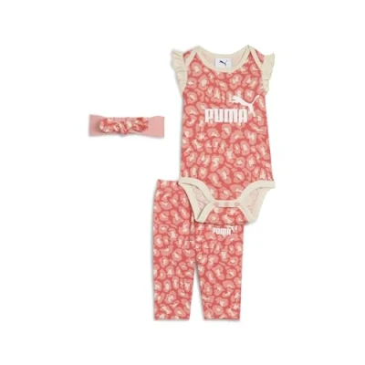 Image de Ensemble 3 piÃ¨ces Ã  motif animal Minicats Essentials Newborn BÃ©bÃ©