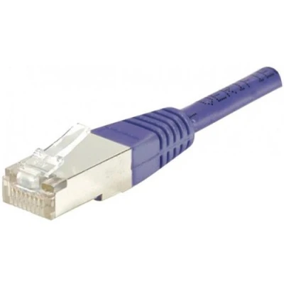 Image de Dexlan Cordon reseau patch RJ45 FTP CAT 6 0,50 m Violet