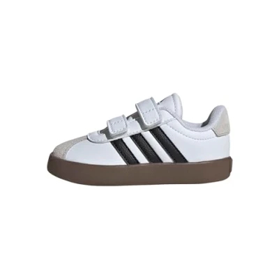 Image de Chaussures pour Bébé ADIDAS Vl Court 3.0 Cf I Blanc Scratch Plat