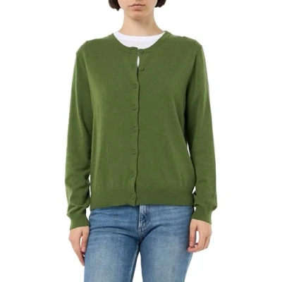 Image de United Colors of Benetton Maille coréenne M/L 1035d5012 Cardigan, Vert, Large Femme