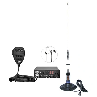 Image de Paquet CB PNI Escort Radio HP 8001L ASQ Casques HS81L Antenne ML70 avec Aimant Inclus 5238