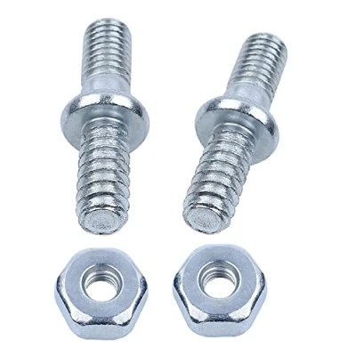Image de Hippotech Paquet de 2 écrous barre à goujons pour STIHL MS170 MS171 MS180 MS181 MS190T MS191T MS192T MS210 MS230 MS250 017 018 025 Scie chaîne