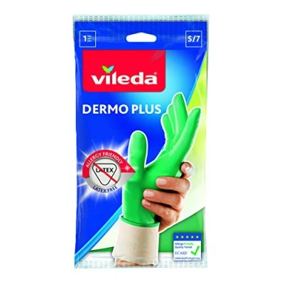 Image de Vileda Sanft &amp; Schonend Dermo Plus Gants M caoutchouc nitrile